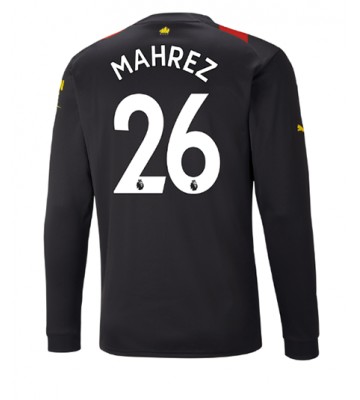 Manchester City Riyad Mahrez #26 Bortatröja 2022-23 Långa ärmar